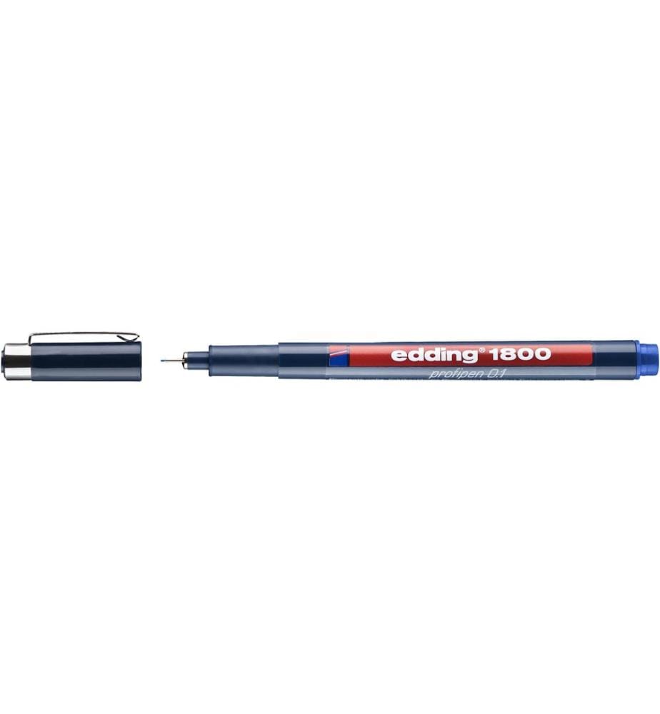 EDDING - Profipen 1800 0.1, 0.25 mm, Blau