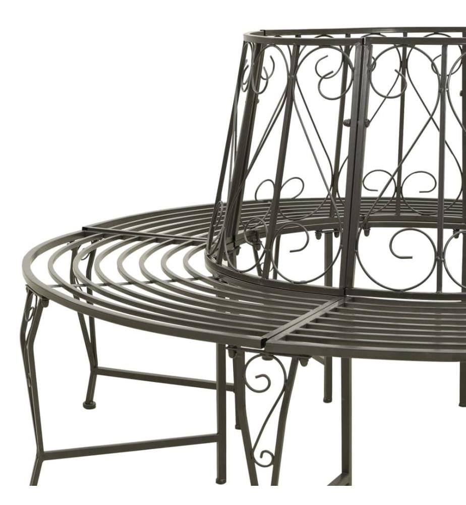 Baumbank 160 cm Stahl