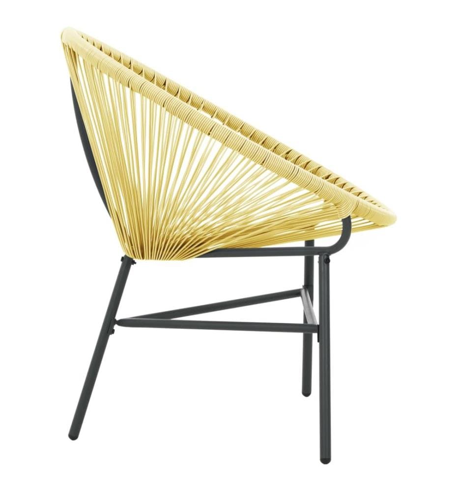 Acapulco-Gartenstuhl Poly Rattan Beige