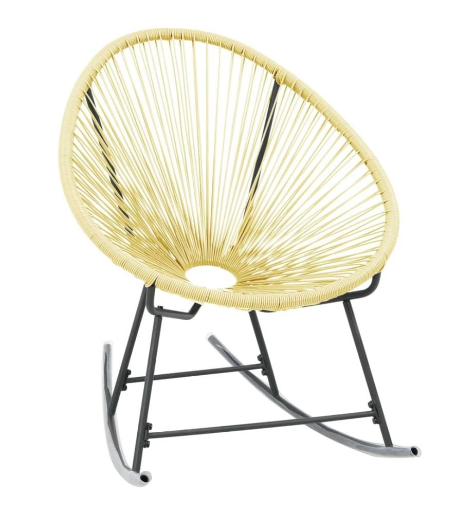 Acapulco-Gartenstuhl Poly Rattan Beige
