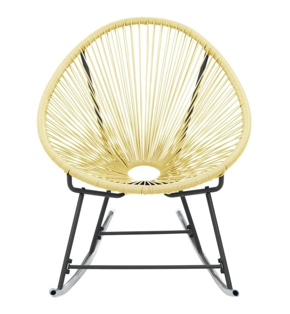 Acapulco-Gartenstuhl Poly Rattan Beige