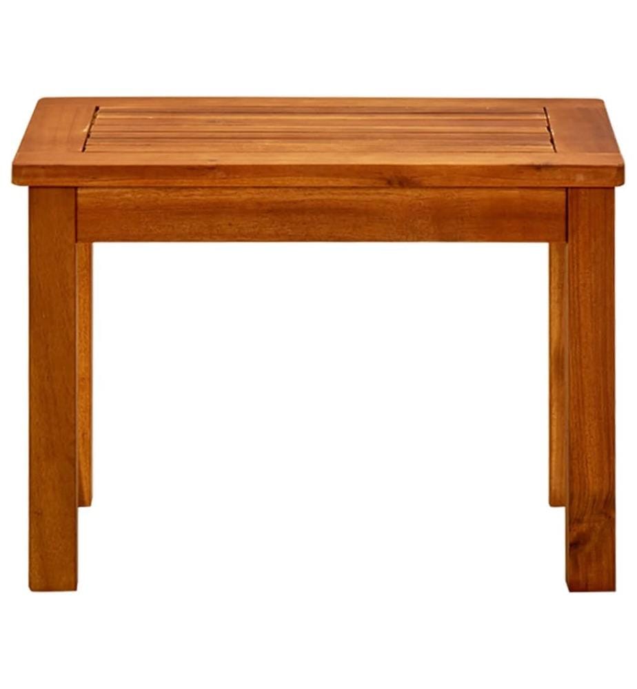Garten-Couchtisch 50x35x36 cm Massivholz Akazie