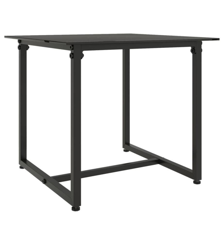 3-tlg. Garten-Lounge-Set mit Kissen Poly Rattan Grau