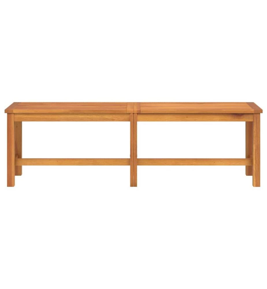Gartenbank 150x35x45 cm Massivholz Akazie