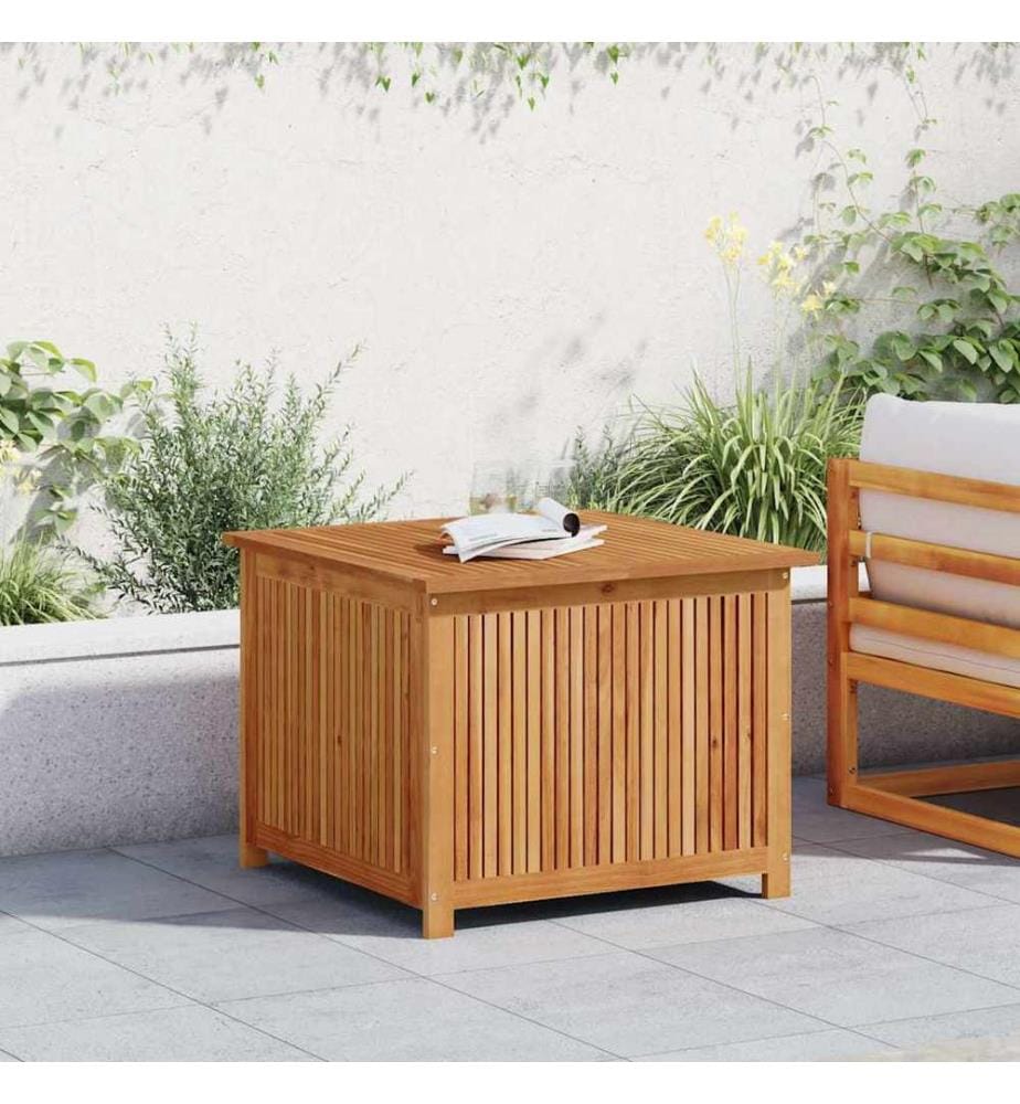 Gartenbox 75x75x58 cm Massivholz Akazie