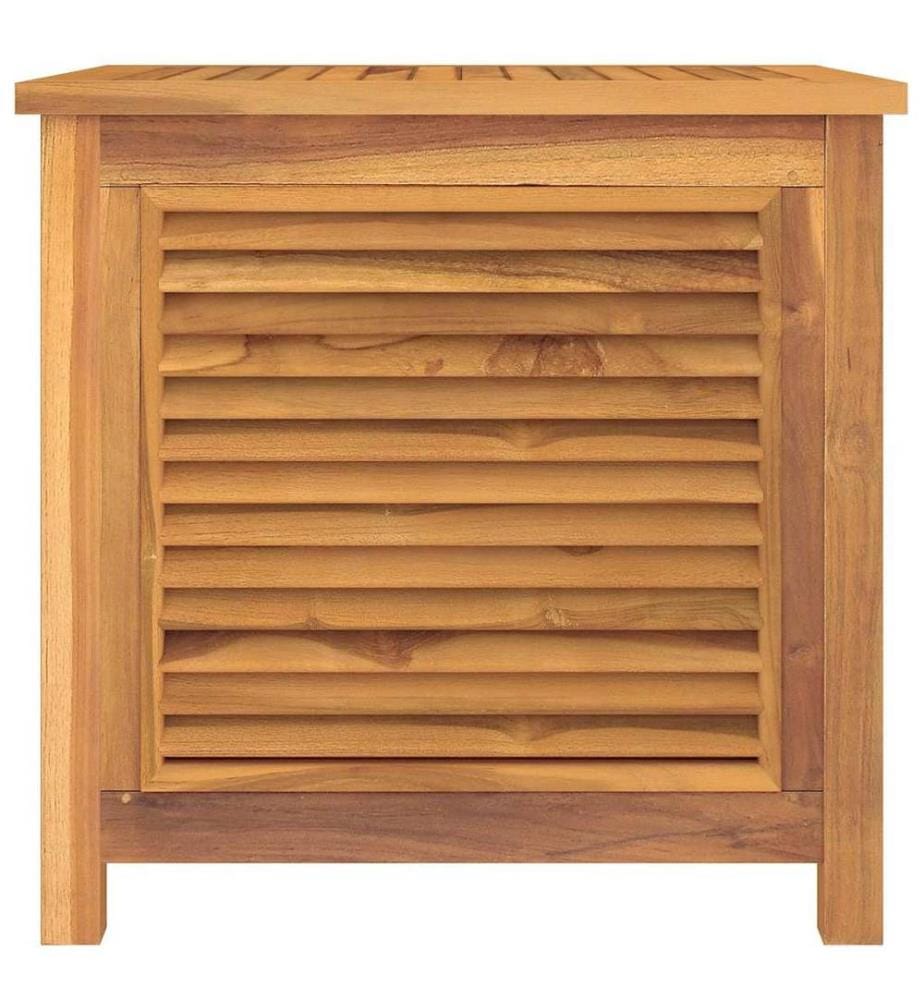 Gartenbox mit Beutel 60x50x58 cm Massivholz Teak