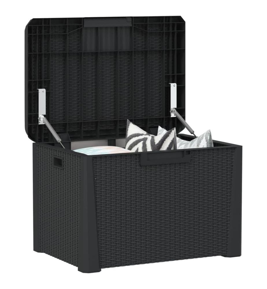 Gartentruhe Anthrazit 125 L PP