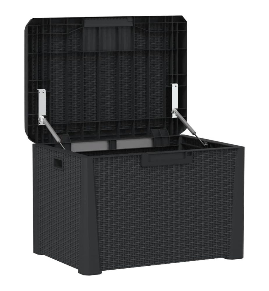 Gartentruhe Anthrazit 125 L PP