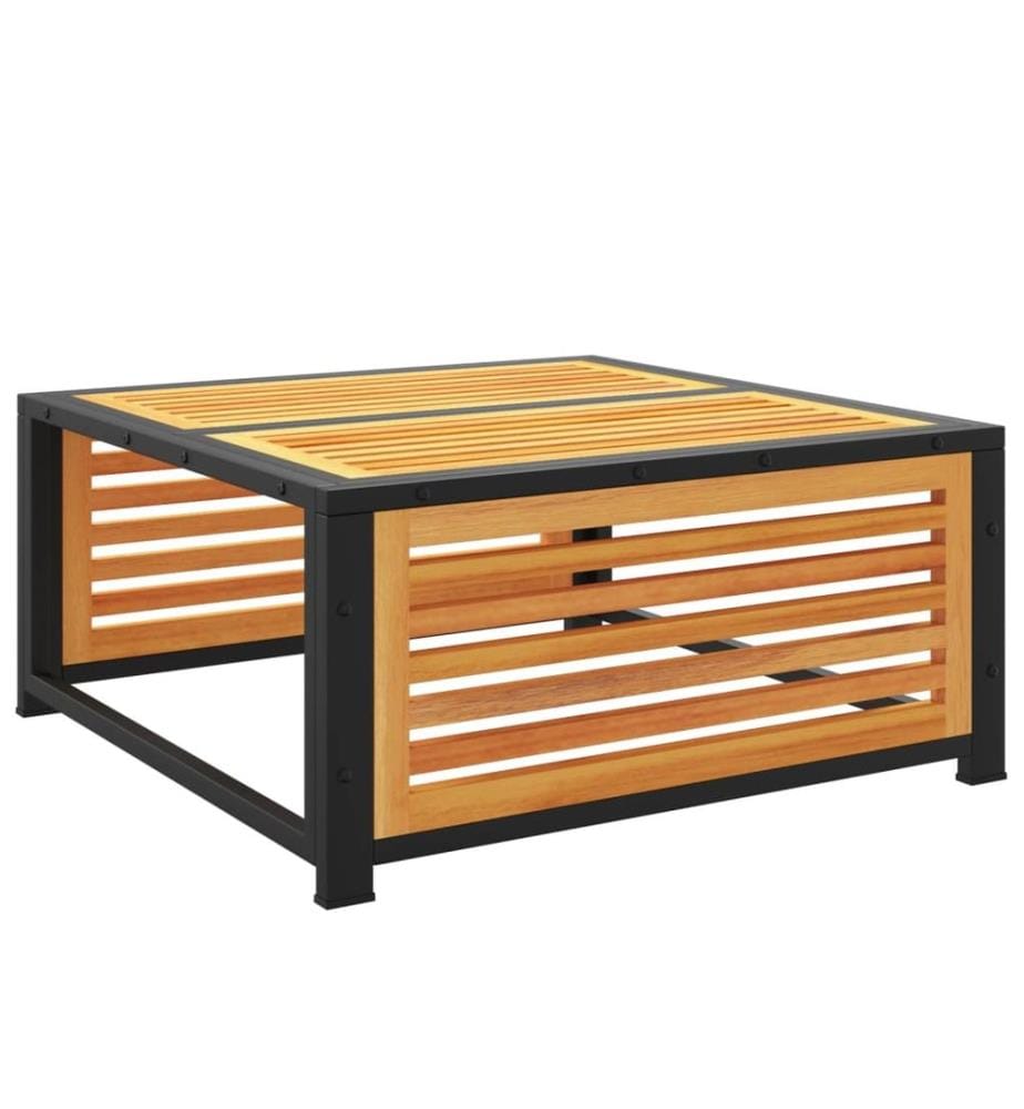 Gartentisch 68x68x30 cm Massivholz Akazie