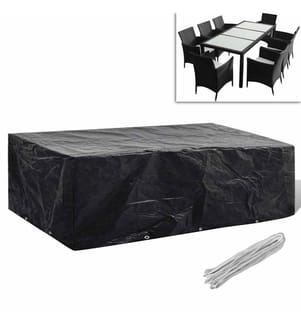 Gartenmöbel-Abdeckung 8 Ösen 300×140×90 cm