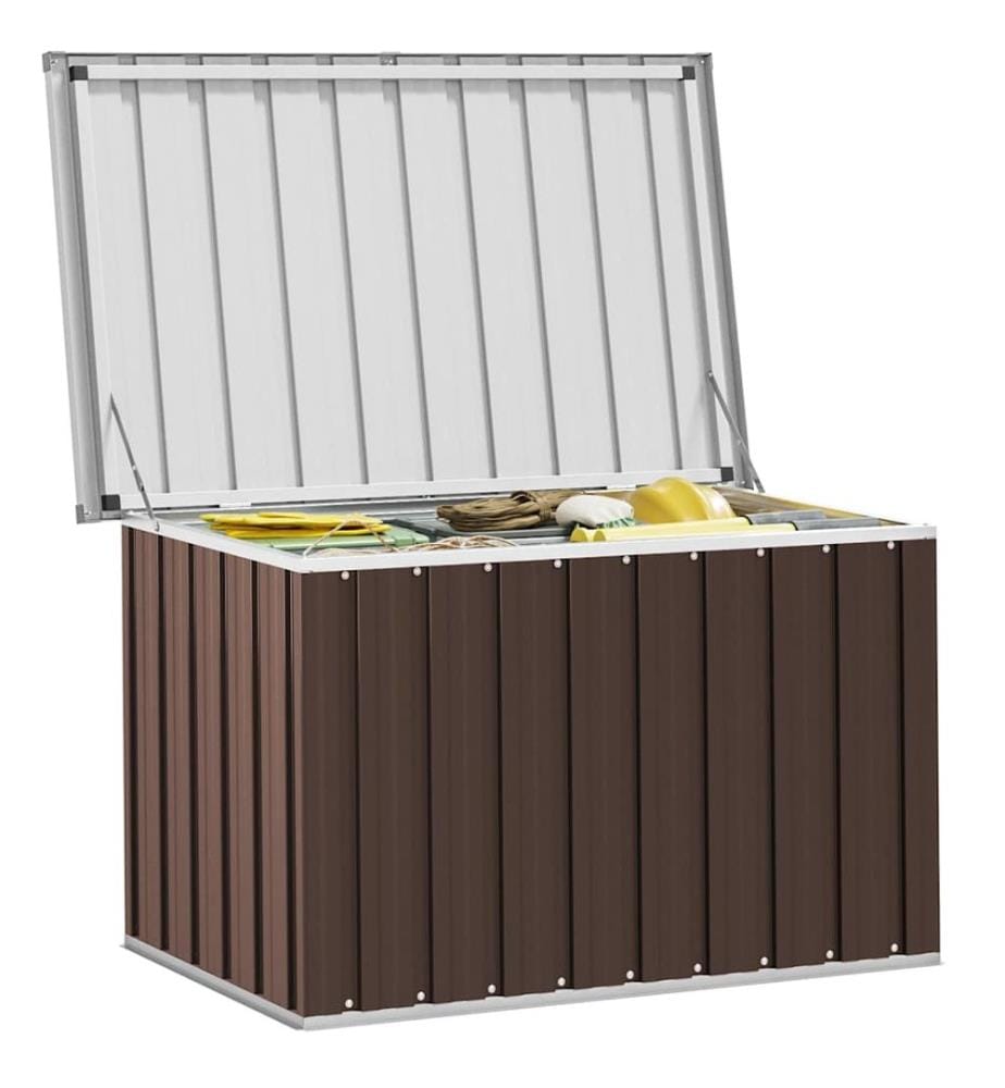 Garten-Aufbewahrungsbox Braun 109 x 67 x 65 cm