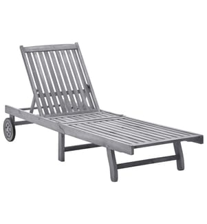 Chaise longue Legno d'acacia solido