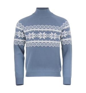 Maglia a collo alto - Blu