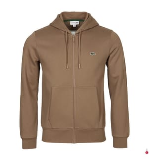 Jaquette avec poche kangourou - Taupe