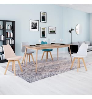 4er-Set Stühle Nordia 46 x 51 x 79.5 cm - 4 Farben