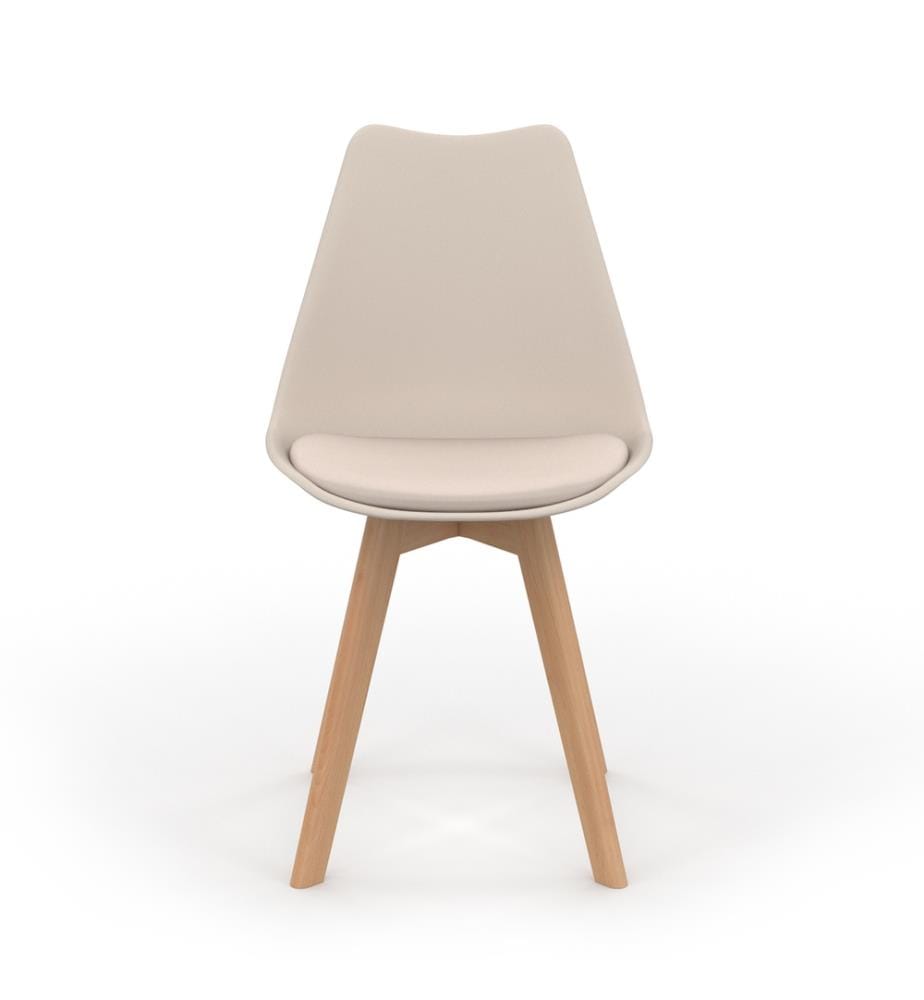 4er-Set Stühle Nordia 46 x 51 x 79.5 cm - Beige