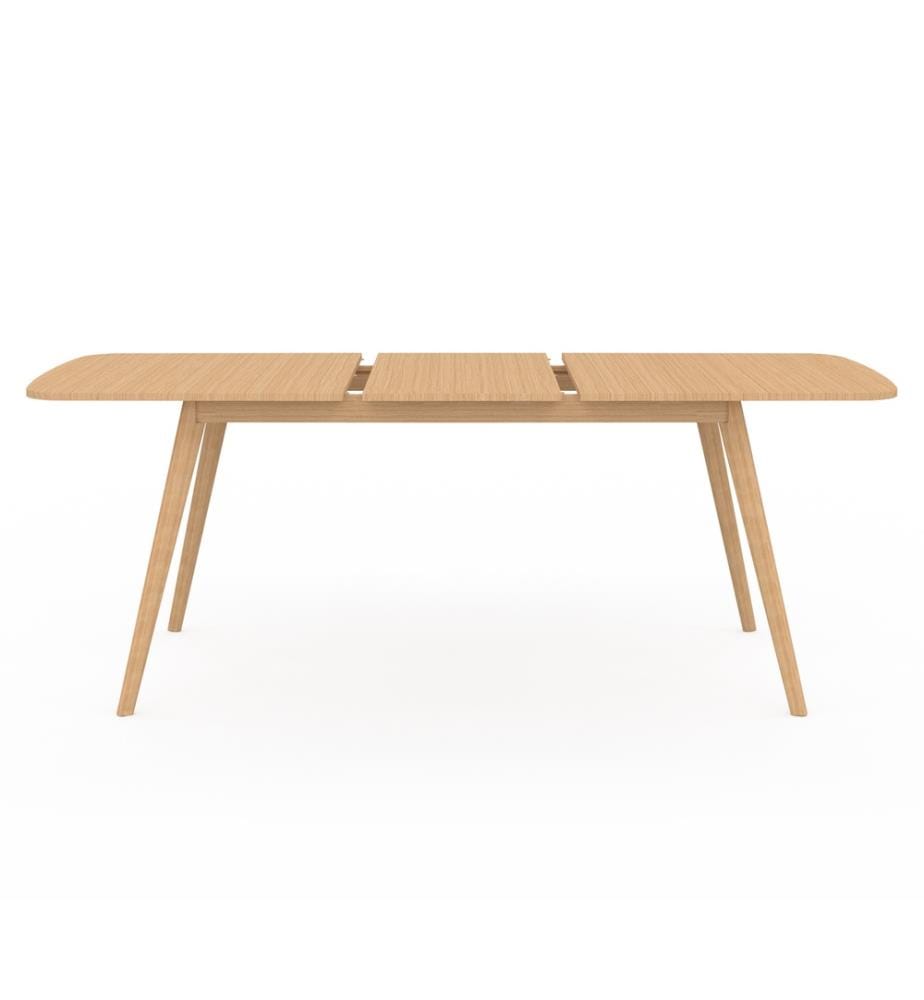 Ausziehbarer Esstisch Venezia 160-200cm - Braun