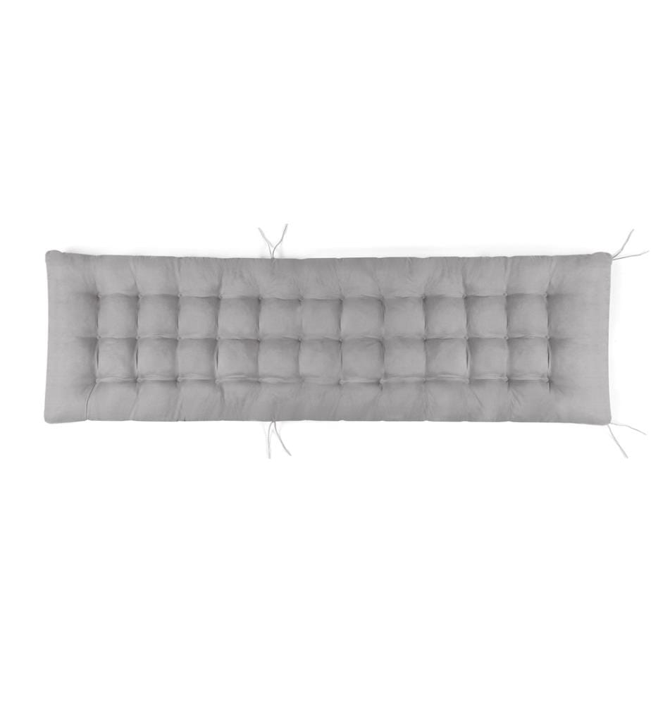 Lot de 2 Coussins universels gris pour bain de soleil