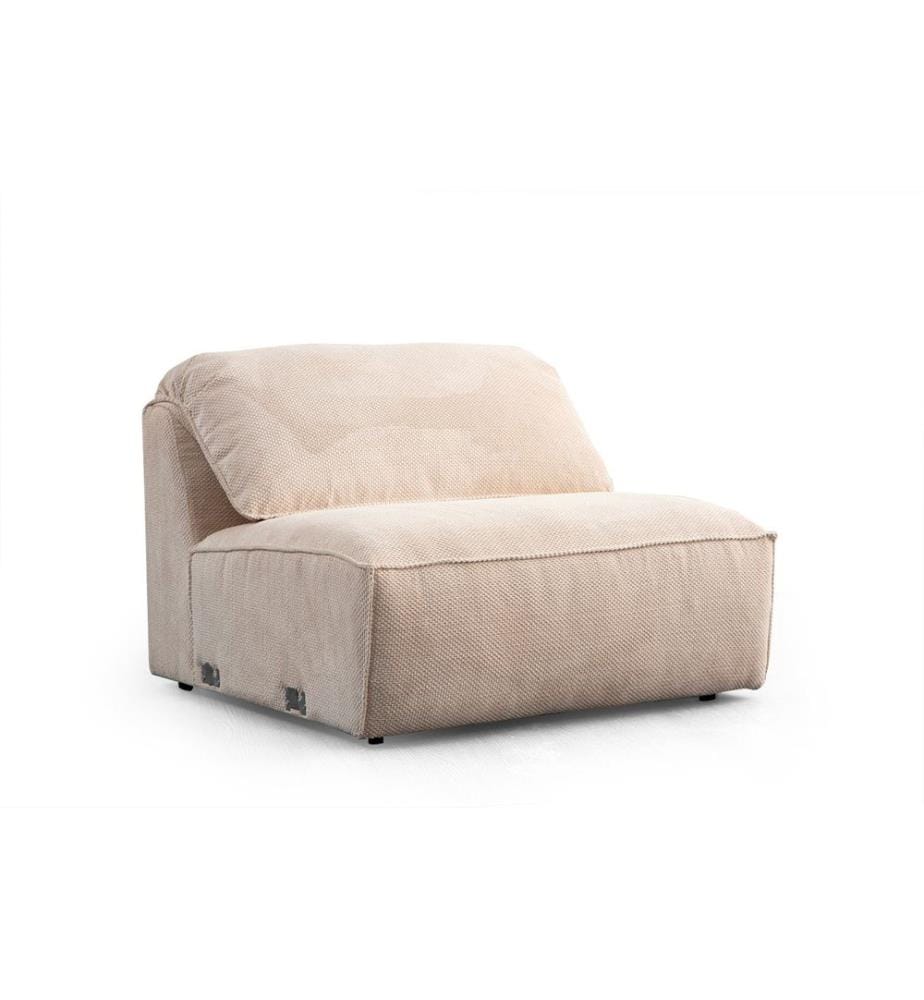 Corner Sofa, Cream, Orange, Frame: WOOD / CHIPBOARD
