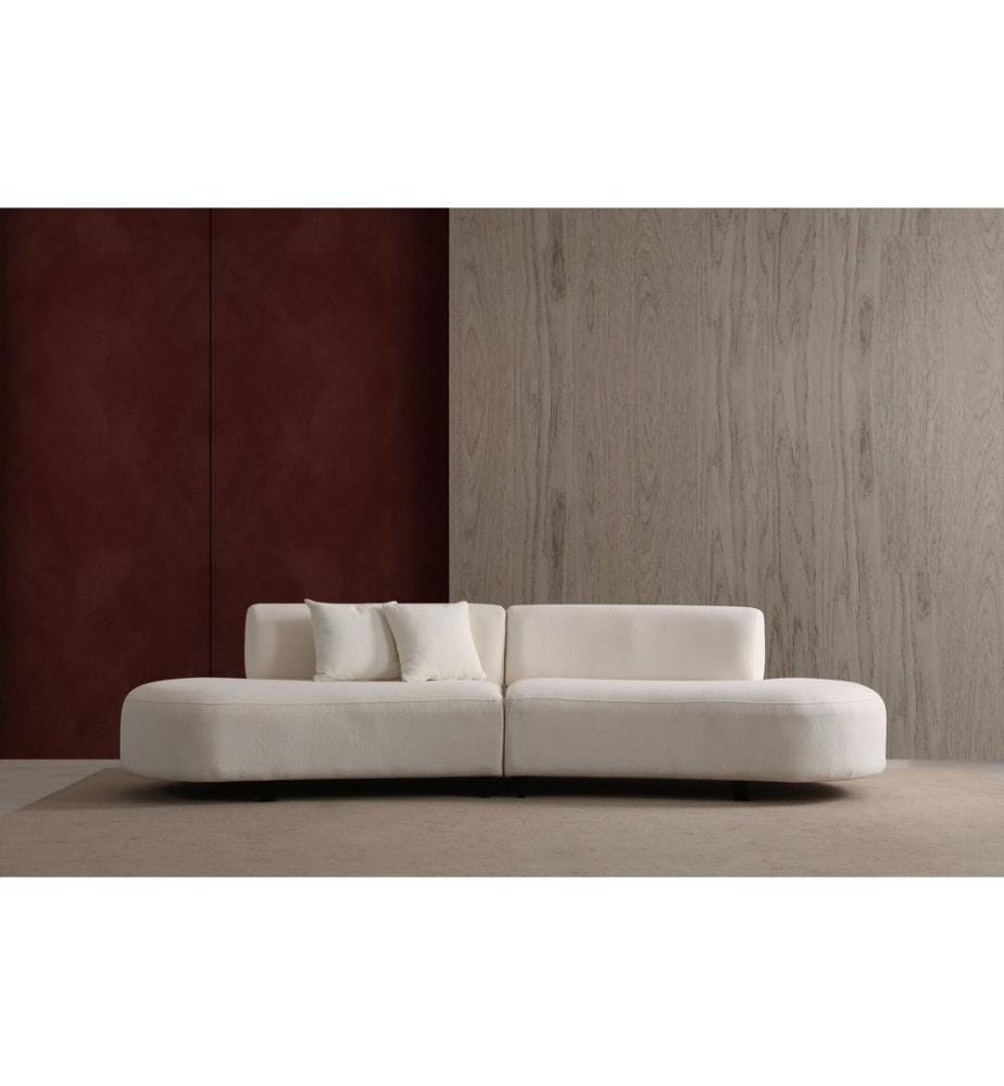 Corner Sofa, Cream, Frame: BEECH WOOD / CHIPBOARD