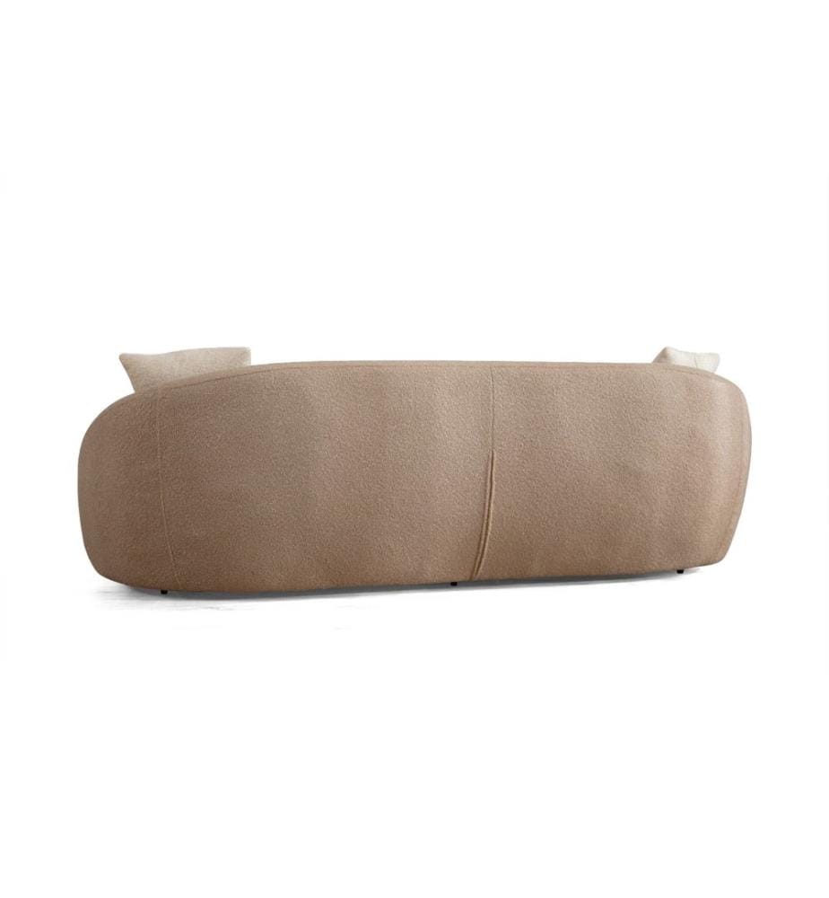 3-Seat Sofa, Cappuccino, Frame: WOOD / CHIPBOARD