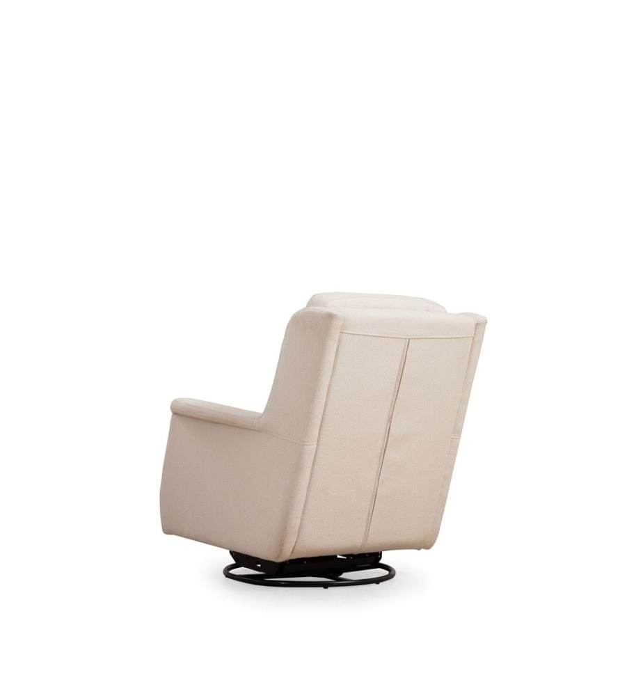 Ohrensessel, weiss, Gestell: Buchenholz/Spanplatte, Bezug: 100 % Polyester