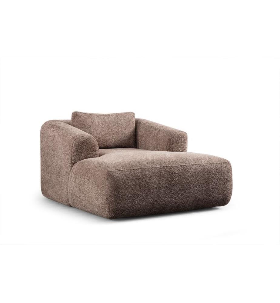 1-Sitzer-Sofa, braun, Gestell: Holz/Spanplatte