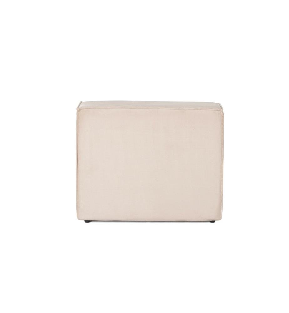 1-Seat Sofa, Cream, Frame: 100% Hornbeam, Fabric: 100% Linen