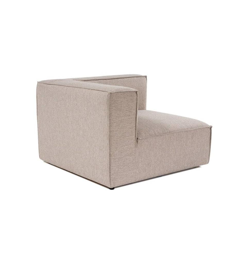 1-Seat Sofa, Sand Beige, Frame: 100% Hornbeam, Fabric: 100% Linen