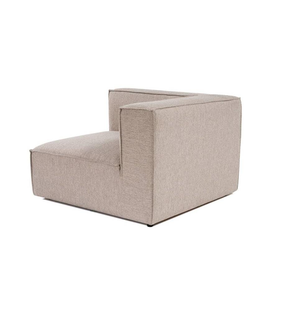 1-Seat Sofa, Sand Beige, Frame: 100% Hornbeam, Fabric: 100% Linen