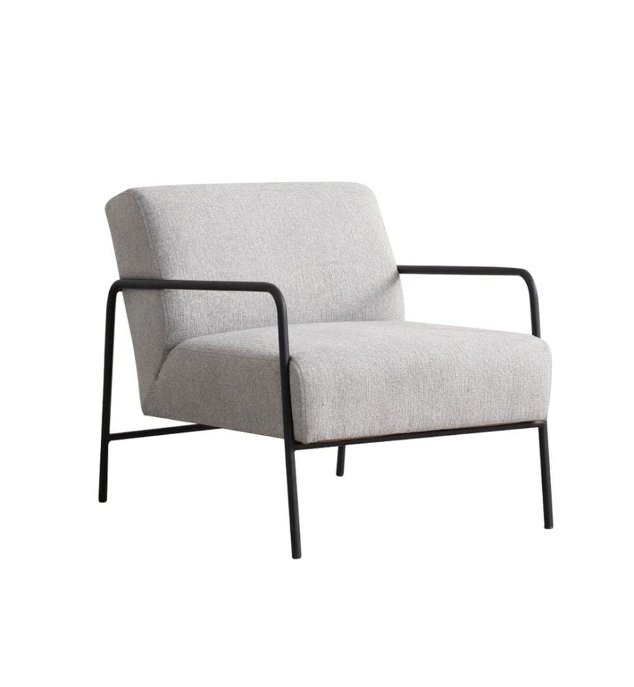 Ohrensessel, Grau, Gestell: Buchenholz/Spanplatte, Bezug: 100 % Polyester