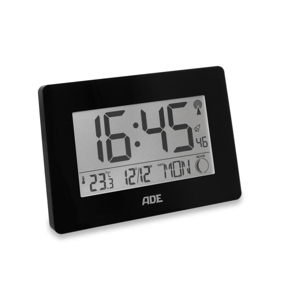 ADE - Horloge radio-pilotée Chiffres XXL