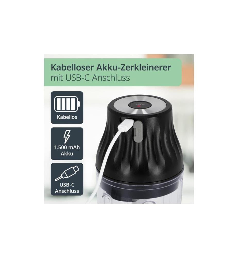 ADE - Zerkleinerer Elektrisch KG2426-1 1500 mAh 0.15 l