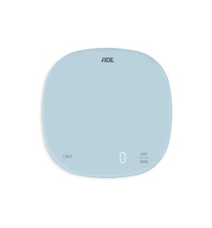 ADE - Balance de cuisine Kyra 18 x 18 cm Bleu clair