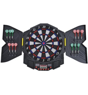 Cible électronique Dart Dart, 12 fléchettes incluses