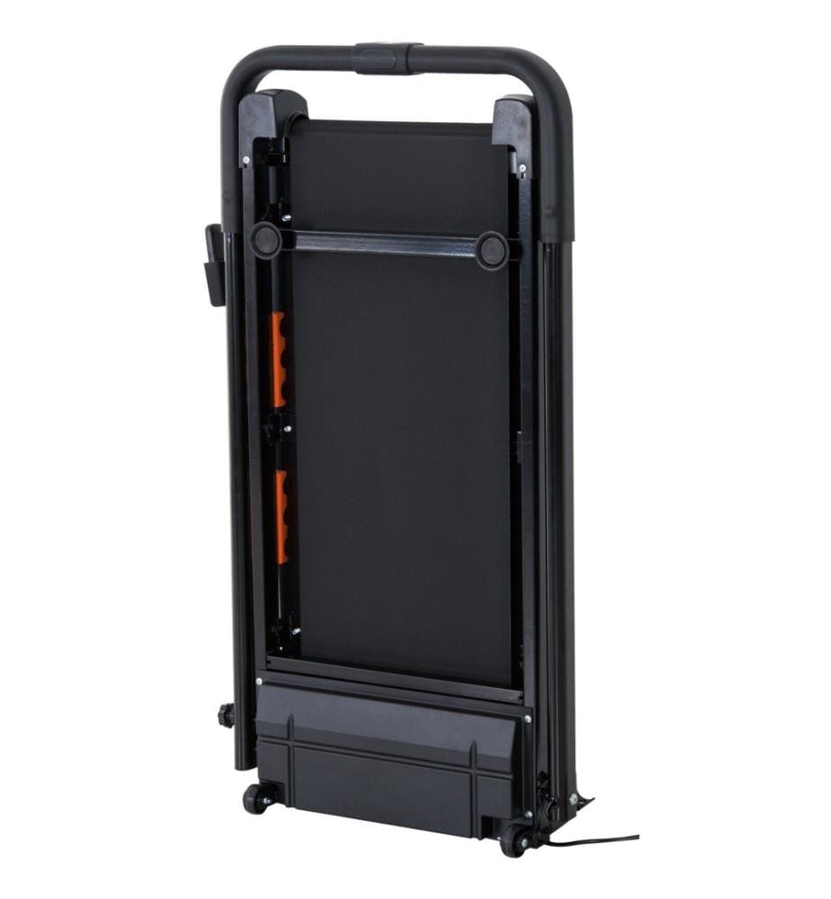 Tapis de course pliable Indicateur LED et télécommande 1-6Km h