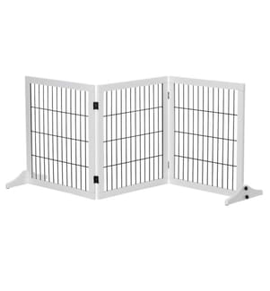 Barrière pour chiens 185 cm Grille de protection Grille de protection pour animaux