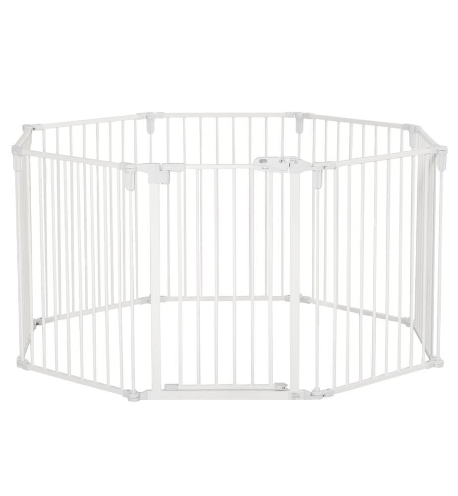 Pista per cuccioli Recinto pieghevole per esterni 8 pannelli 60x76 cm ciascuno