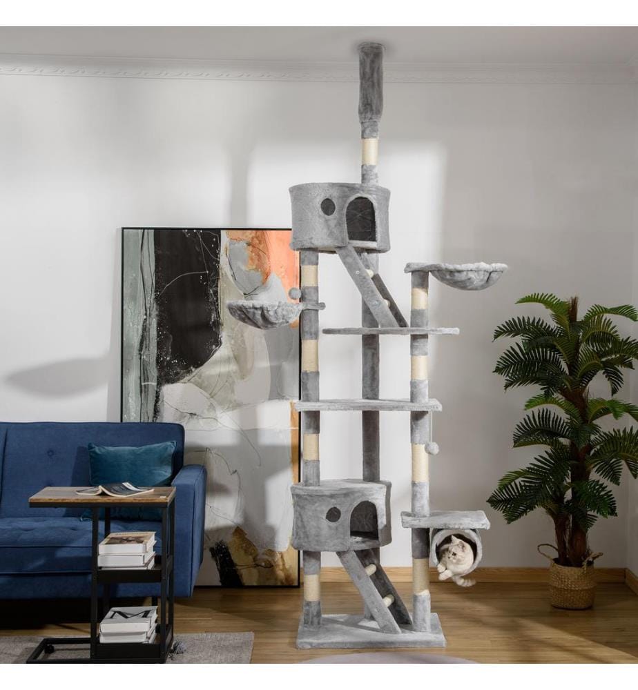 Scratching post Cat scratching post Climbing tree Sisal 60x45x240-260 cm