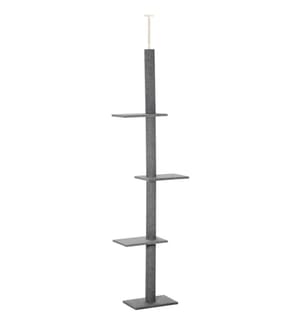 Arbre à chat Arbre à chat réglable en hauteur 43x27x228-260 cm