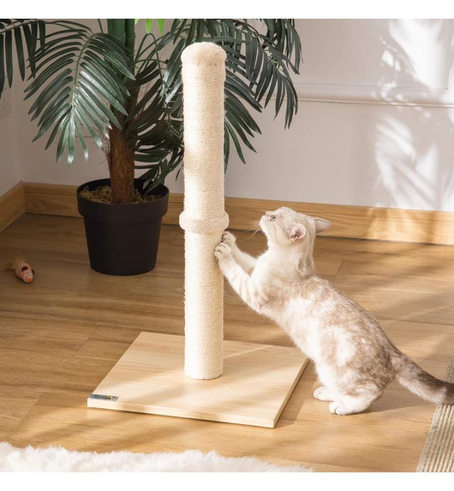 Graffiatoio mm per gatti Graffiatoio in sisal 34x34x60 cm