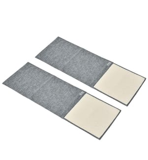 Tapis griffoir pour chat 2 pièces 130x45x0.3 cm