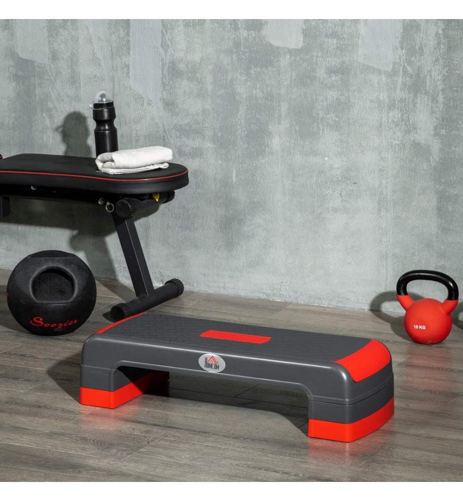 Stepper aérobic Stepboard réglable en hauteur 3 niveaux