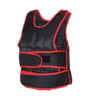 Gilet di peso 20 kg con doppie cinghie Gilet da allenamento Gilet da corsa