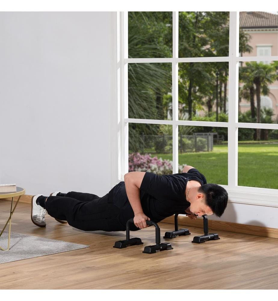 Poignées de pompes, set de 2 poignées Push Up antidérapantes
