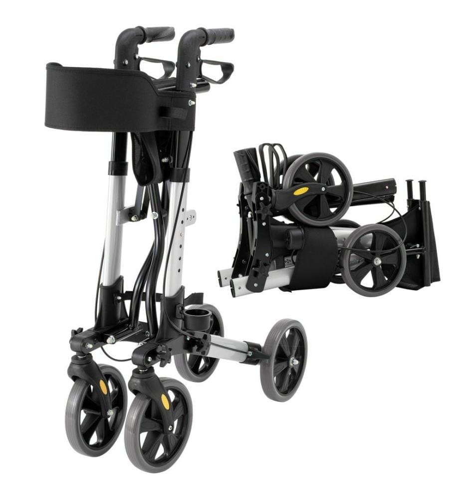 Déambulateur aide à la marche Alu jusqu'à 136kg sac pliable