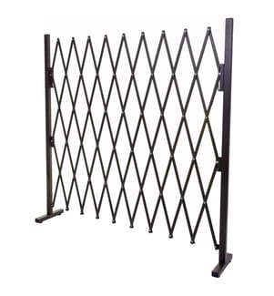Grille de protection pour animaux extensible H : 153 cm L : 32-265 cm