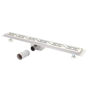 Canale doccia Canale di scarico Scarico doccia Sifone in acciaio inox 120 cm