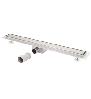 Canale doccia Canale di scarico Scarico doccia Sifone in acciaio inox 110 cm