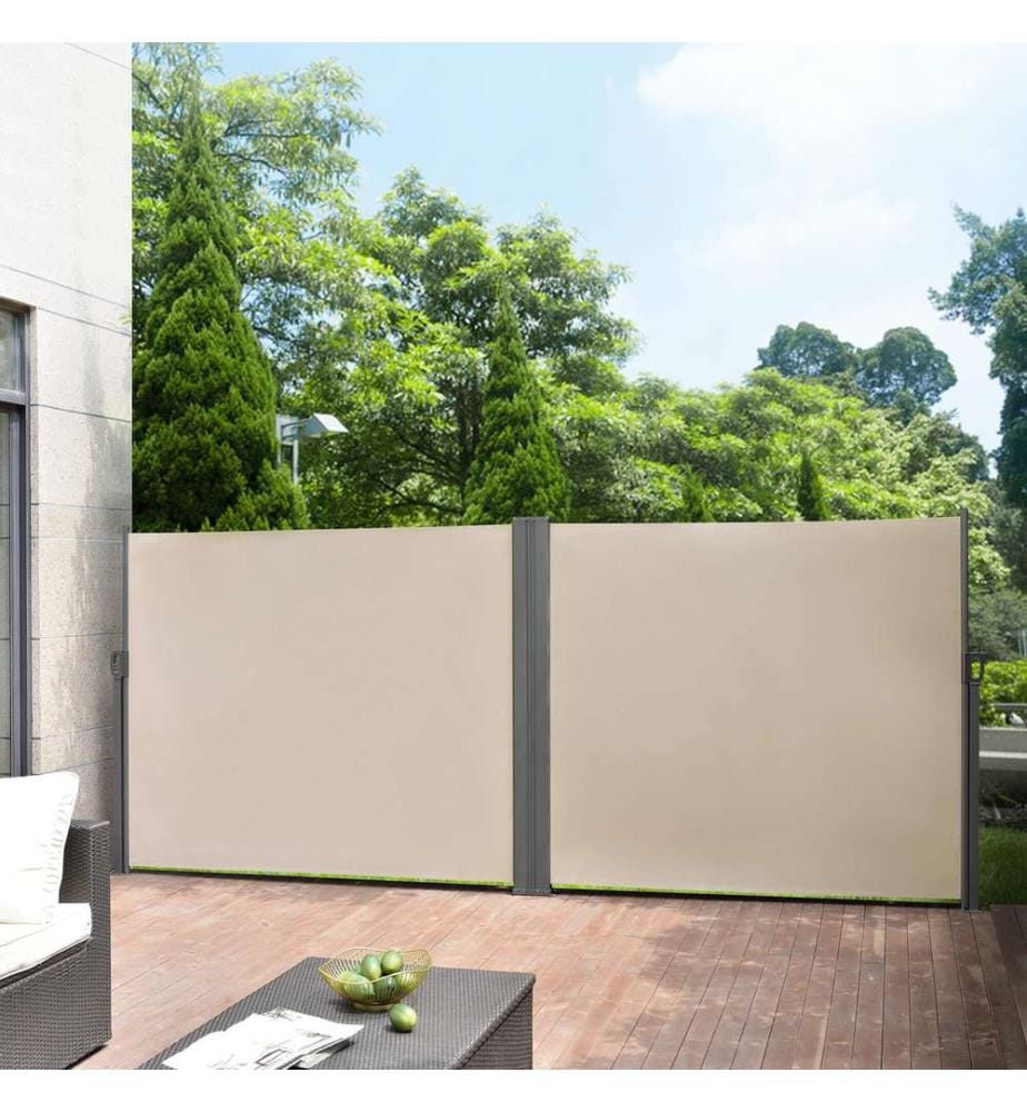 Set de 2 stores latéraux Alcazaba 180x300 cm Sable
